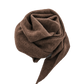 Cashmere Oversize Triangle Schal Adeli in Brown