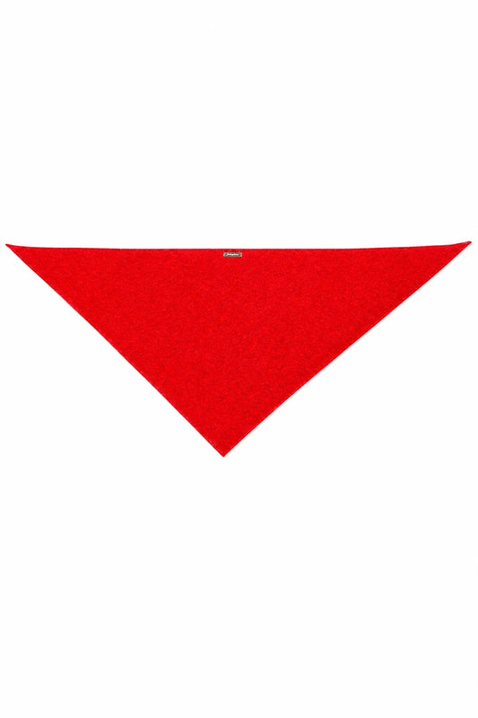Cashmere Triangle Schal Triella in Red