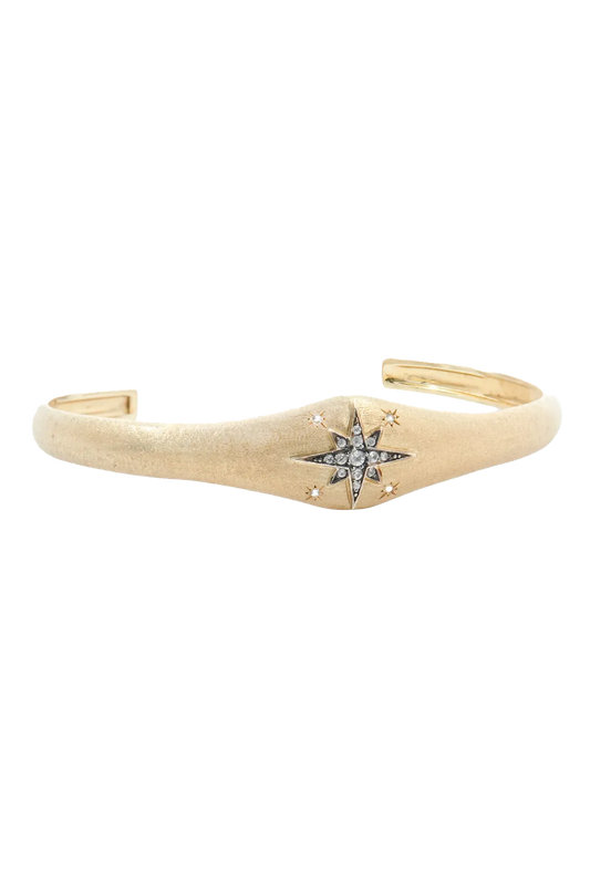 Armreif Jonc Étoile  9 K Gold