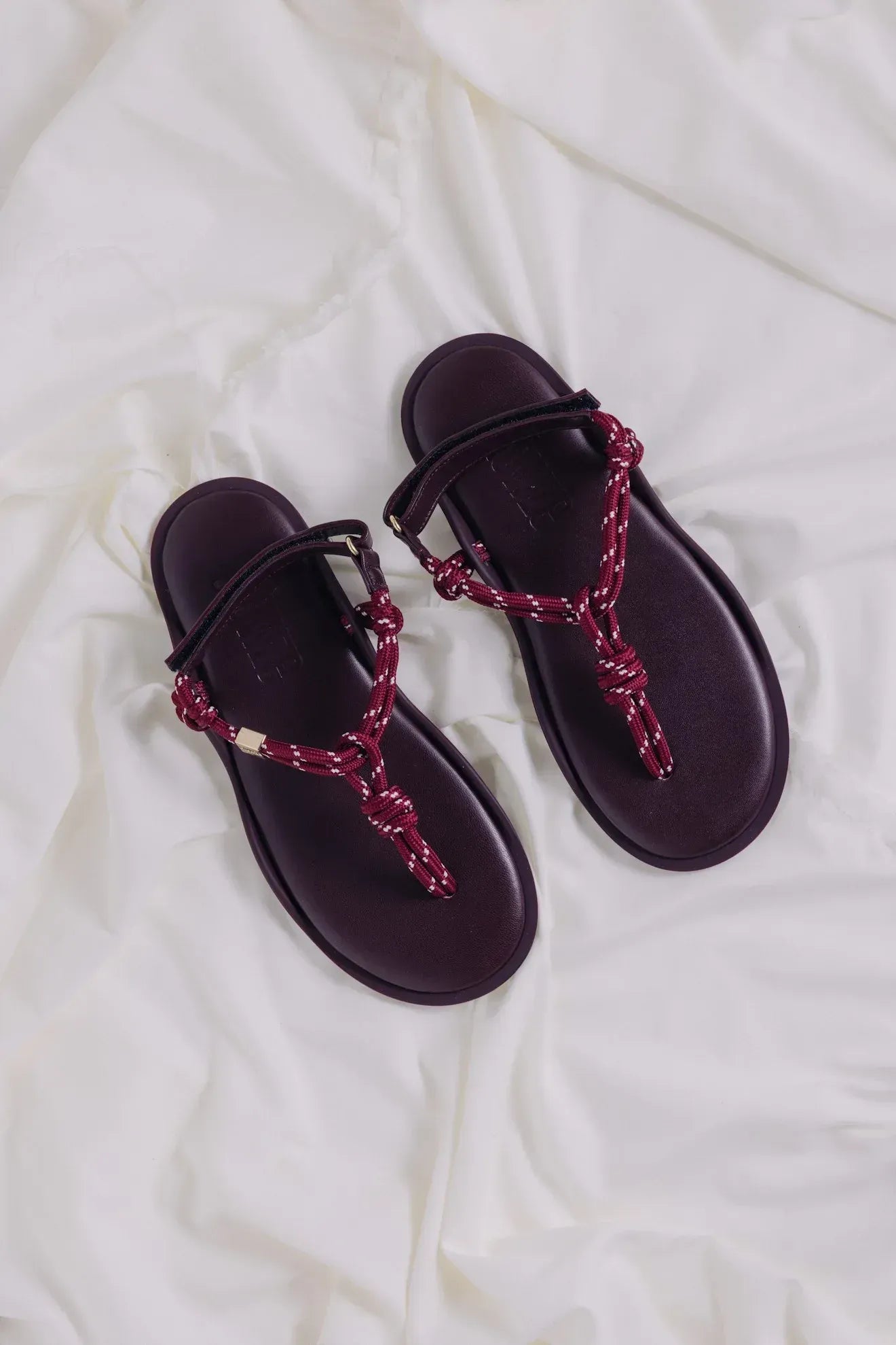 Sandalen Flò Monocolor in Bordeaux