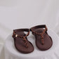 Sandalen Flò Monocolor in Brown