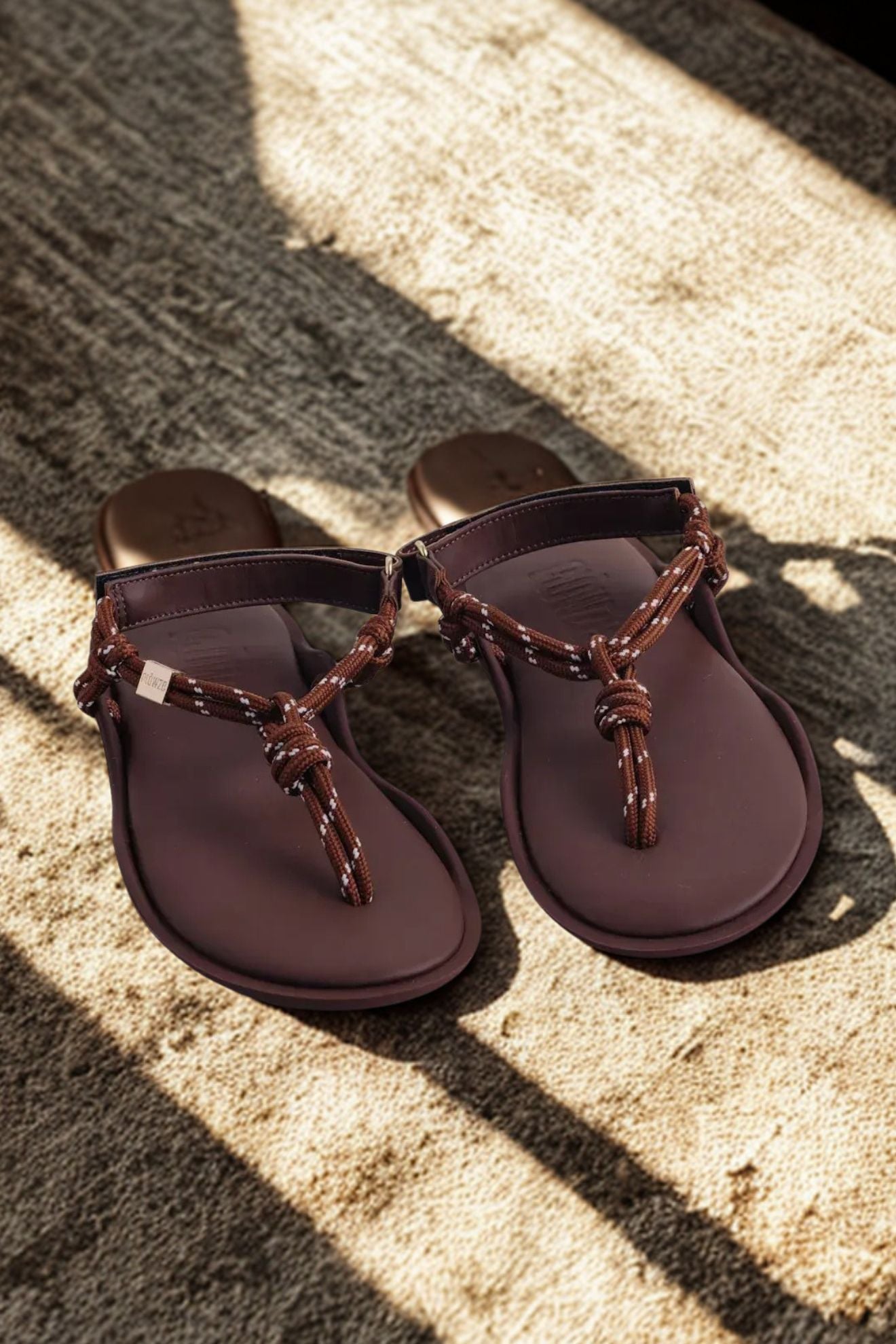 Sandalen Flò Monocolor in Brown