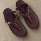 Sandalen Flò Monocolor in Brown