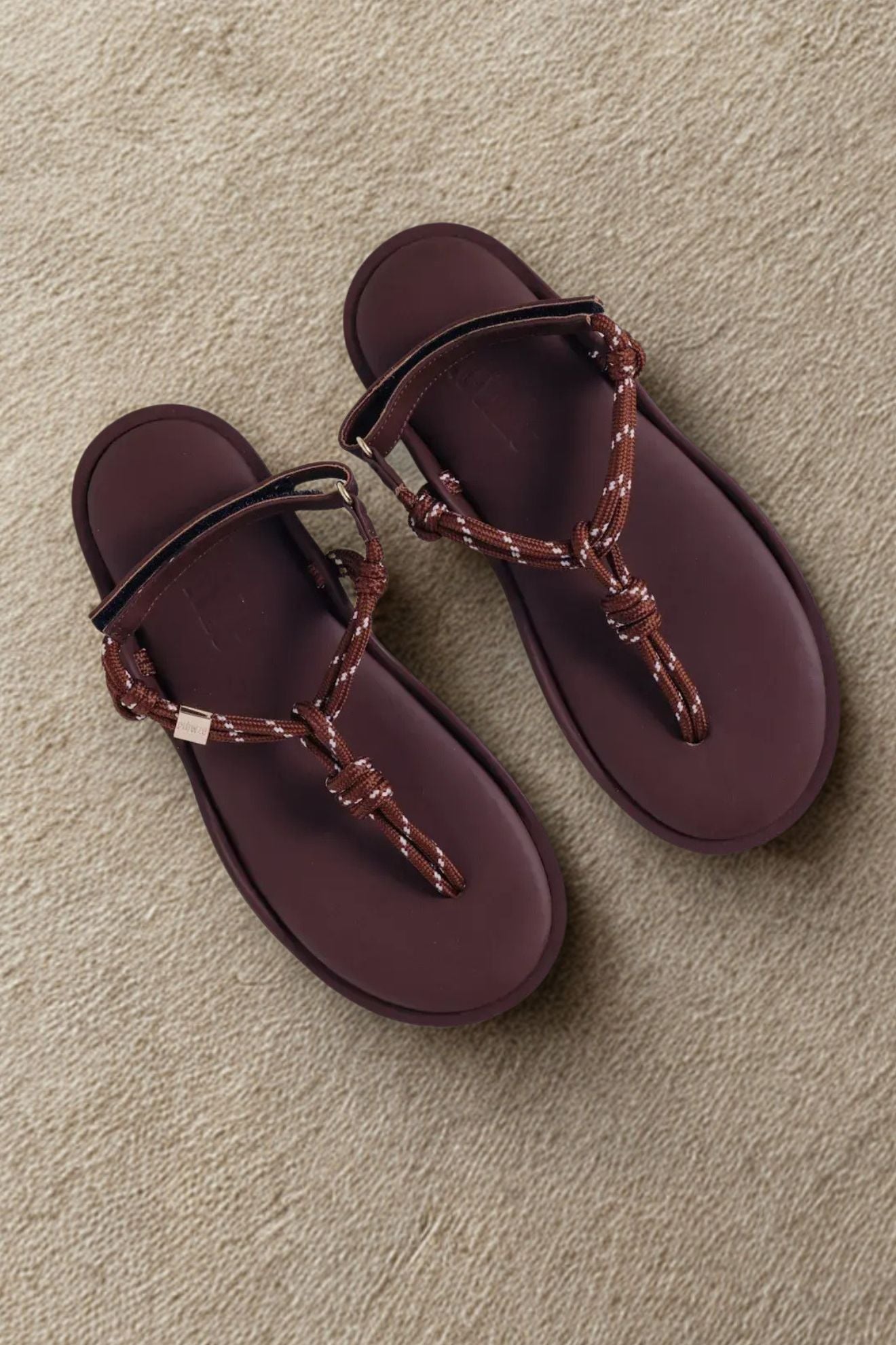Sandalen Flò Monocolor in Brown