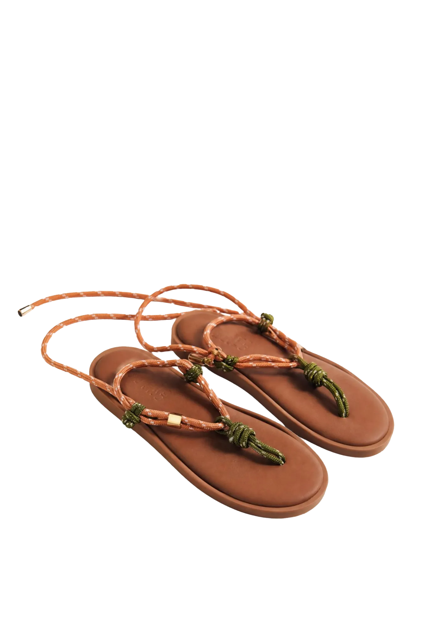 Sandalen Flò Twin in Terracotta Militar Green