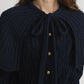 Cardigan The Cape Sweater in Navy