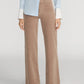 Hose Le Slim Palazzo Modernist Pocket Corduroy in Soft Taupe