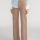 Hose Le Slim Palazzo Modernist Pocket Corduroy in Soft Taupe