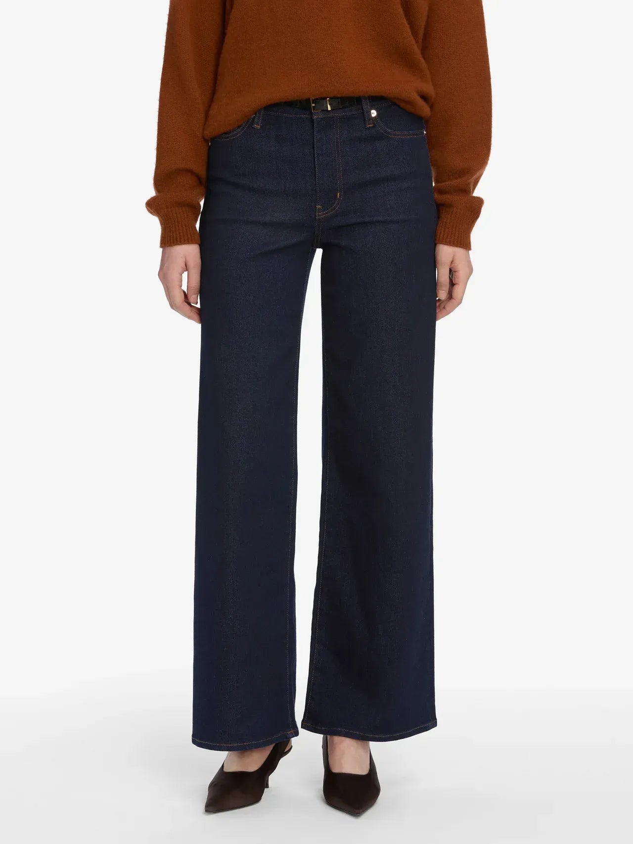 Jeans Le Slim Palazzo in Rinse