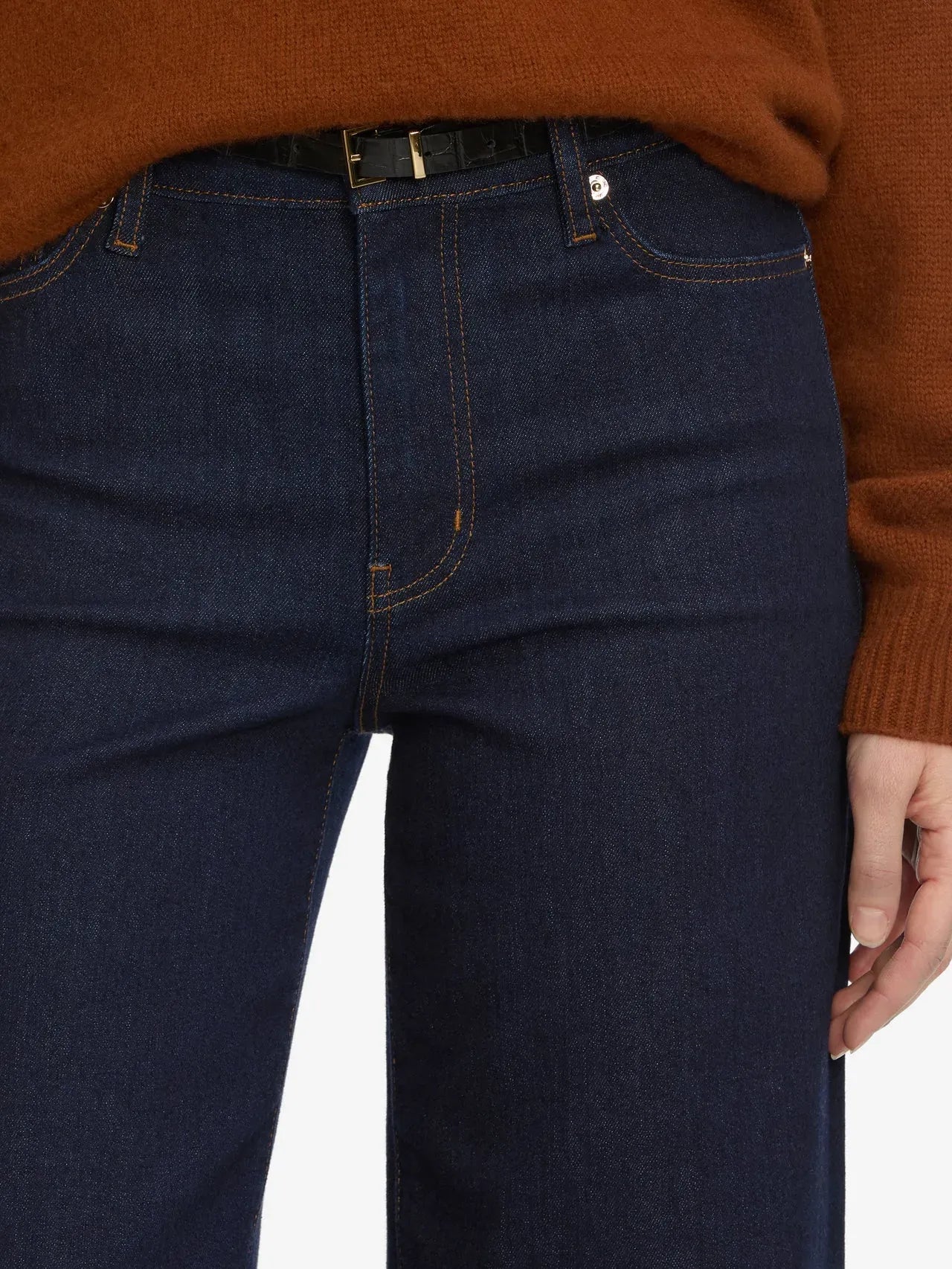 Jeans Le Slim Palazzo in Rinse
