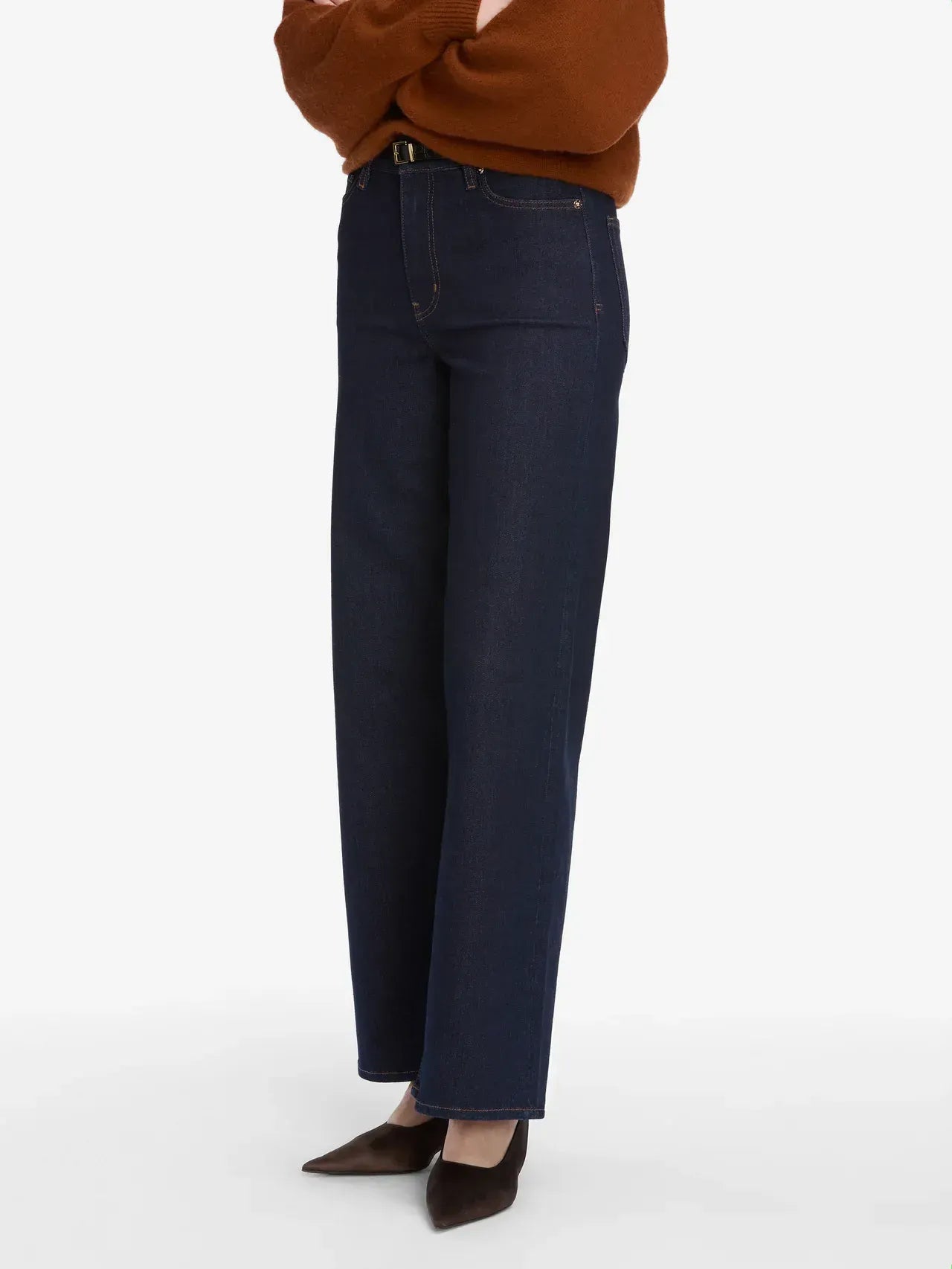 Jeans Le Slim Palazzo in Rinse