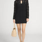 Kleid The Crochet Keyhole in Black