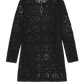 Kleid The Crochet Keyhole in Black