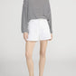 Pullover The Striped Slouchy in Cream Multi