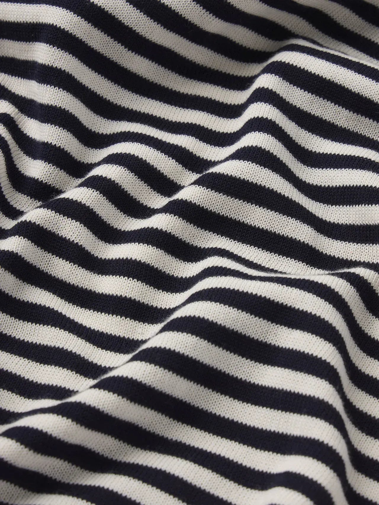 Pullover The Striped Slouchy in Cream Multi
