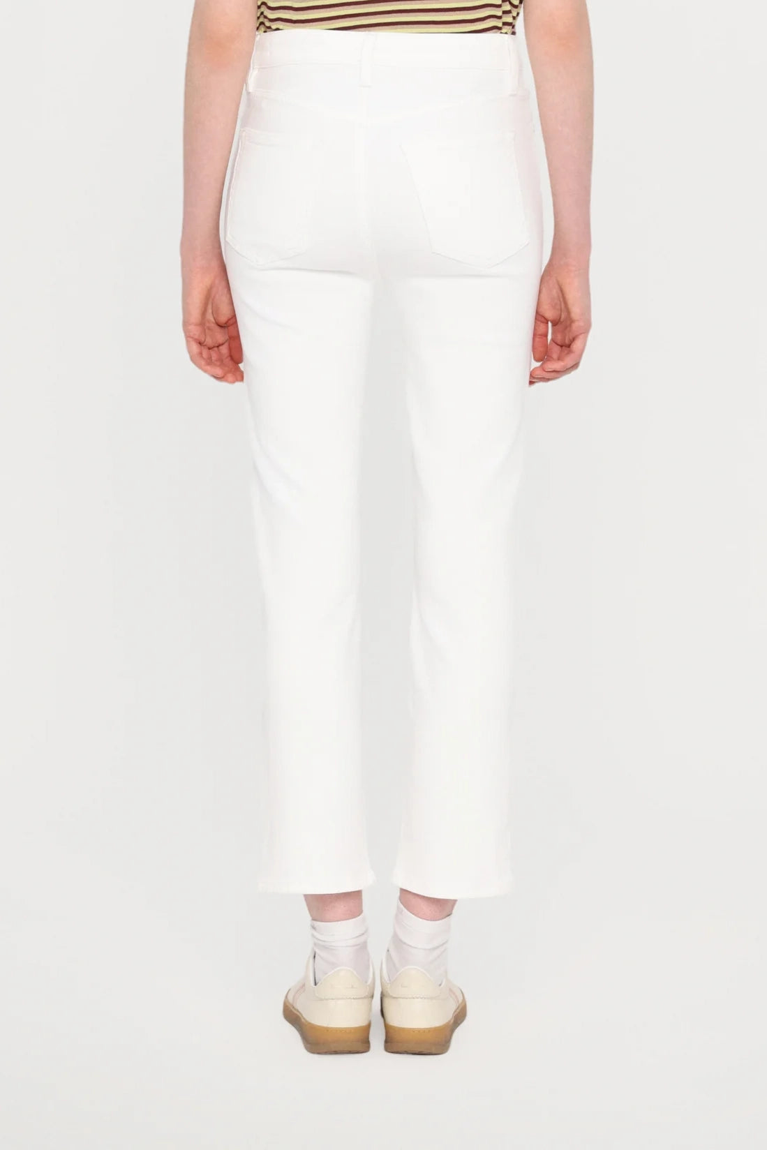 Jeans The Pencil Crop in Au Natural Clean