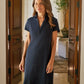 Polo Kleid Lauren in Navy