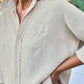 Shirt Eileen Relaxed Button Up in Sand