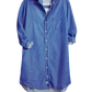 Shirtkleid Mary in Vintage Stonewashed Indigo
