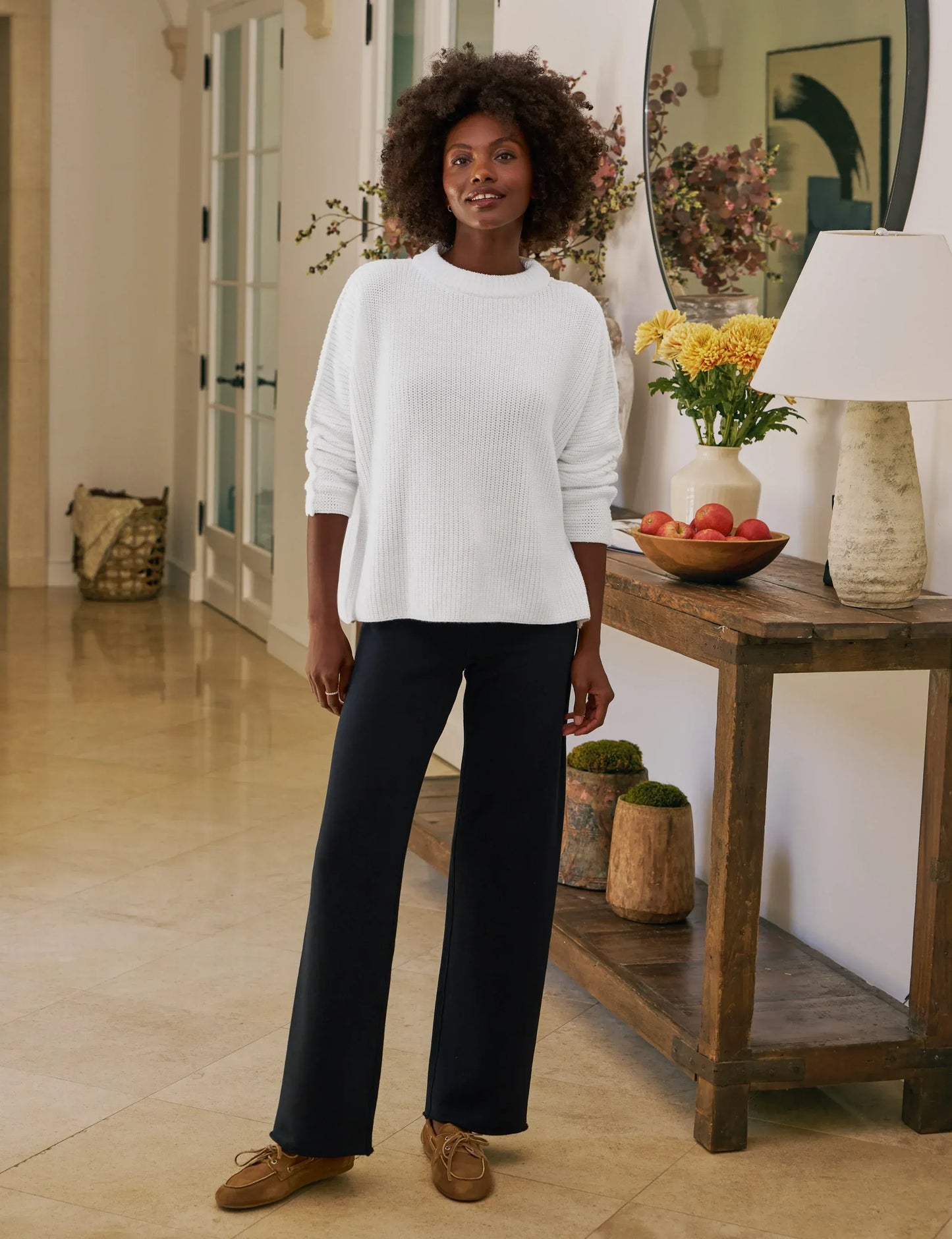 Sweat Hose Catherine in Navy