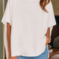 Sweater Capelet Olive in White