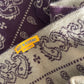 Cashmere Schal The Wild Rag in Fig/Camel