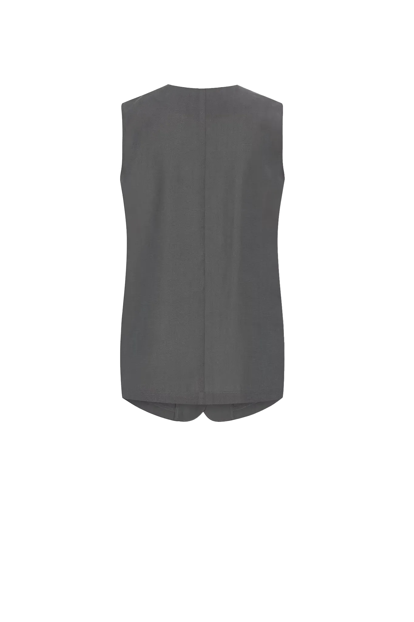 Oversized Miyu Vest in Grey