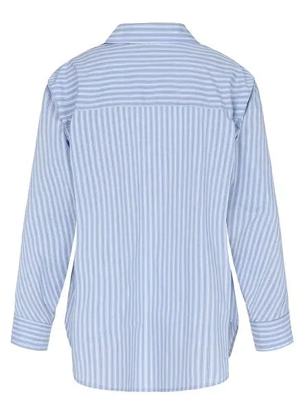 Bluse Kaya-C in Blue Stripes