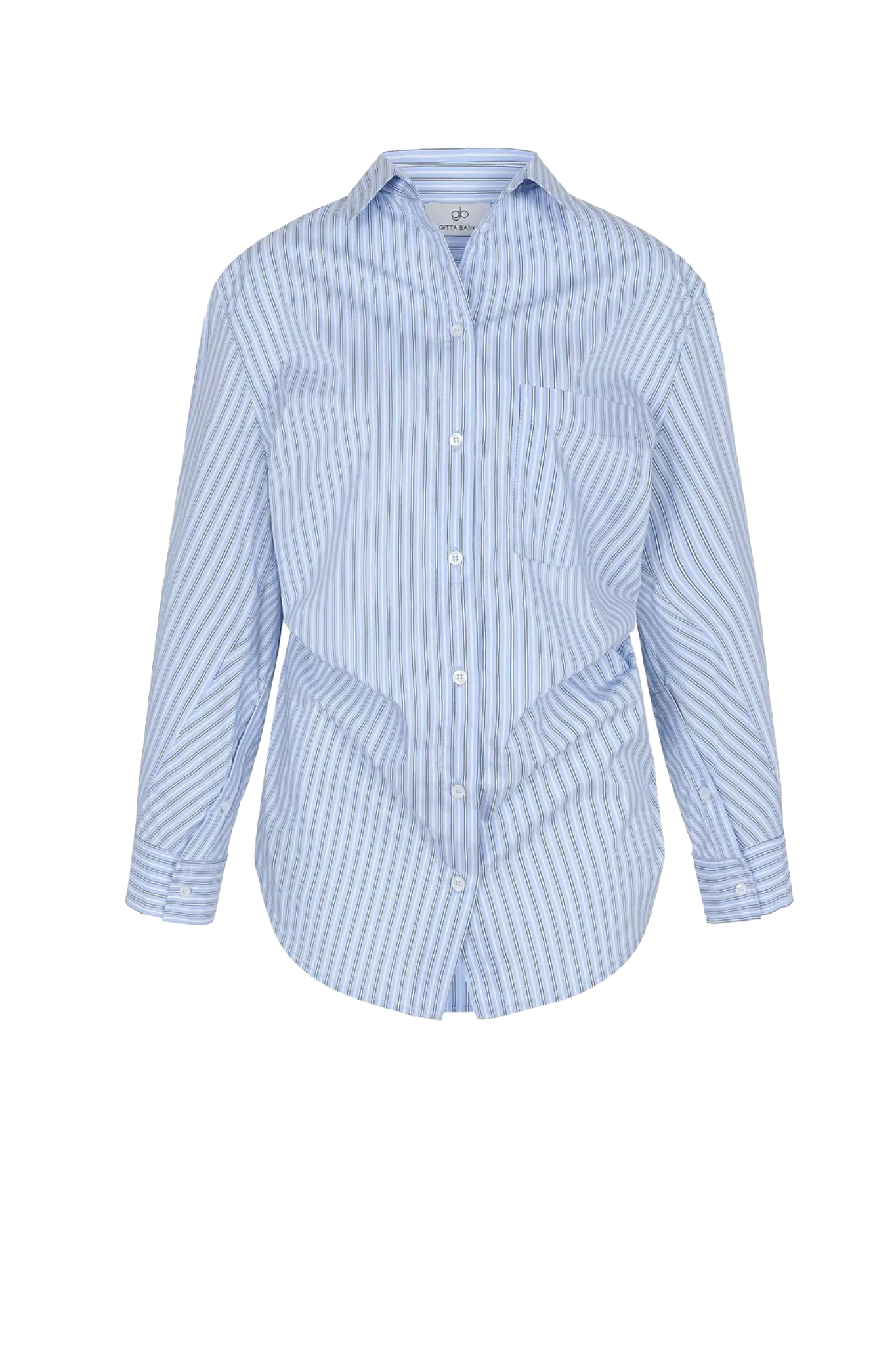 Bluse Kaya-C in Blue Stripes