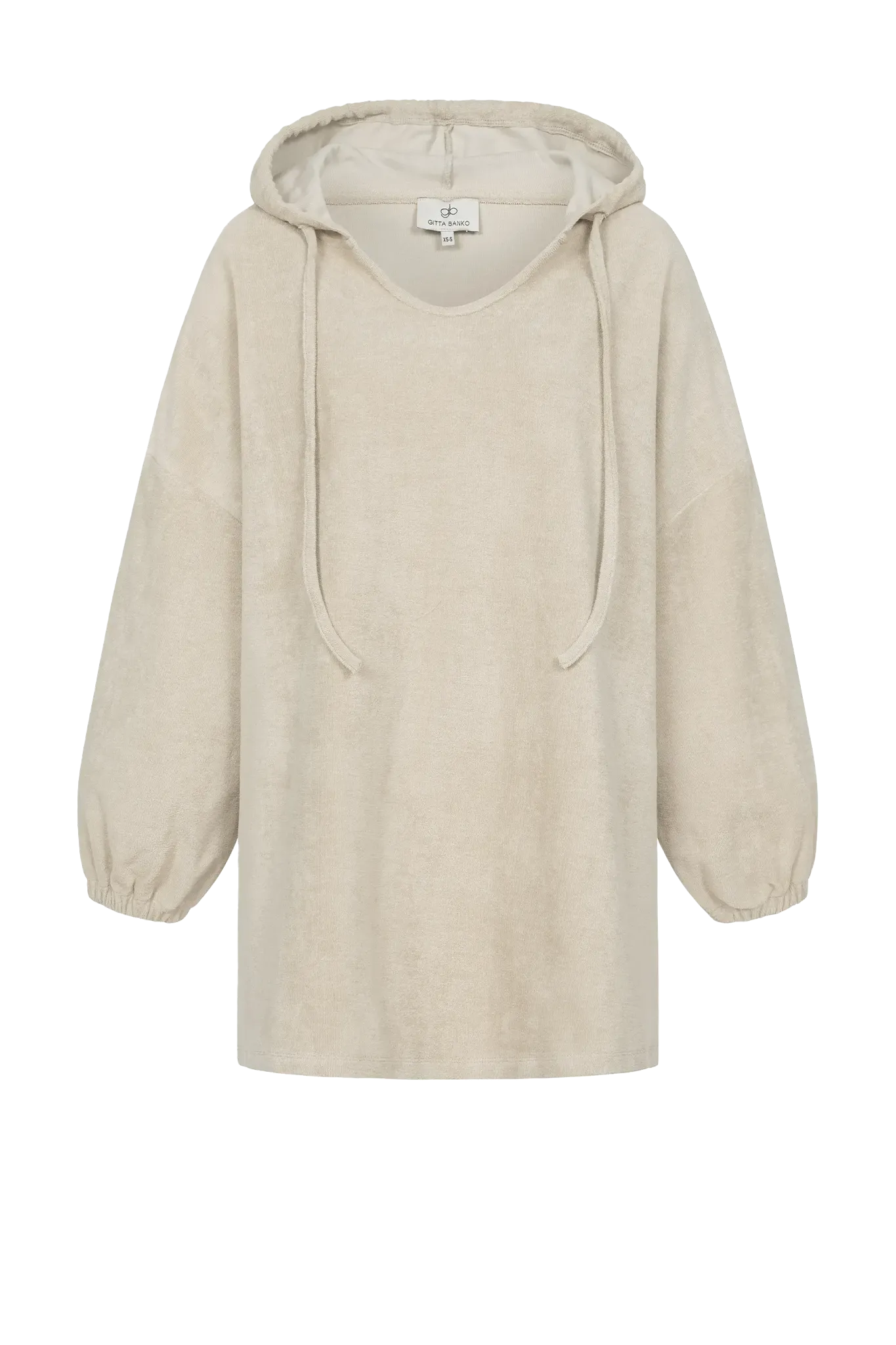 Frottee Sweater Nora in Sand