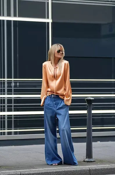 Jeans Vivi in Gold Rush