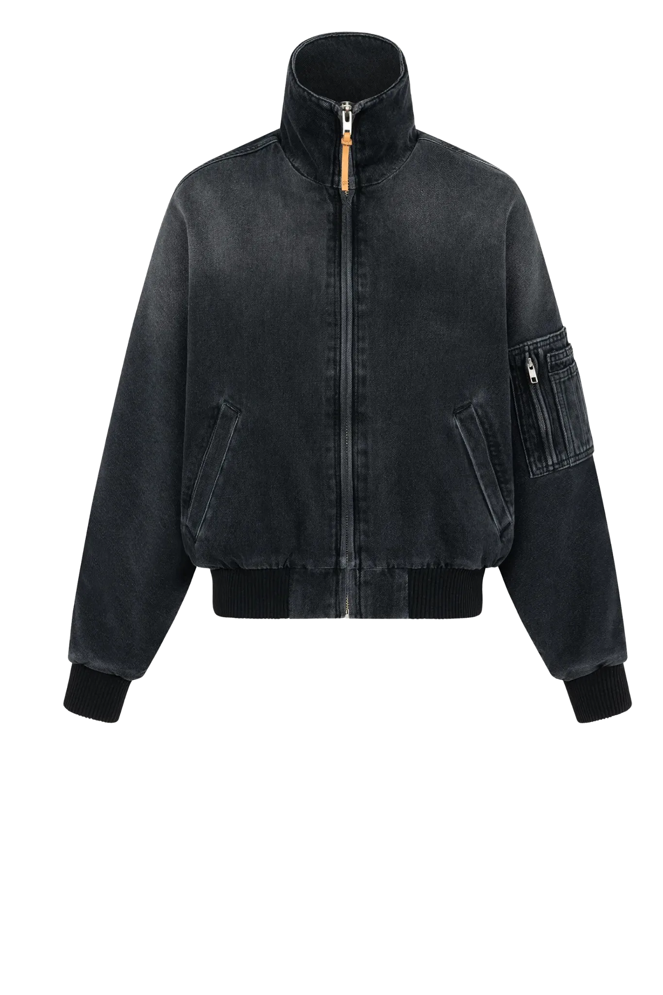 Jeansjacke Bionda B in Washed Black