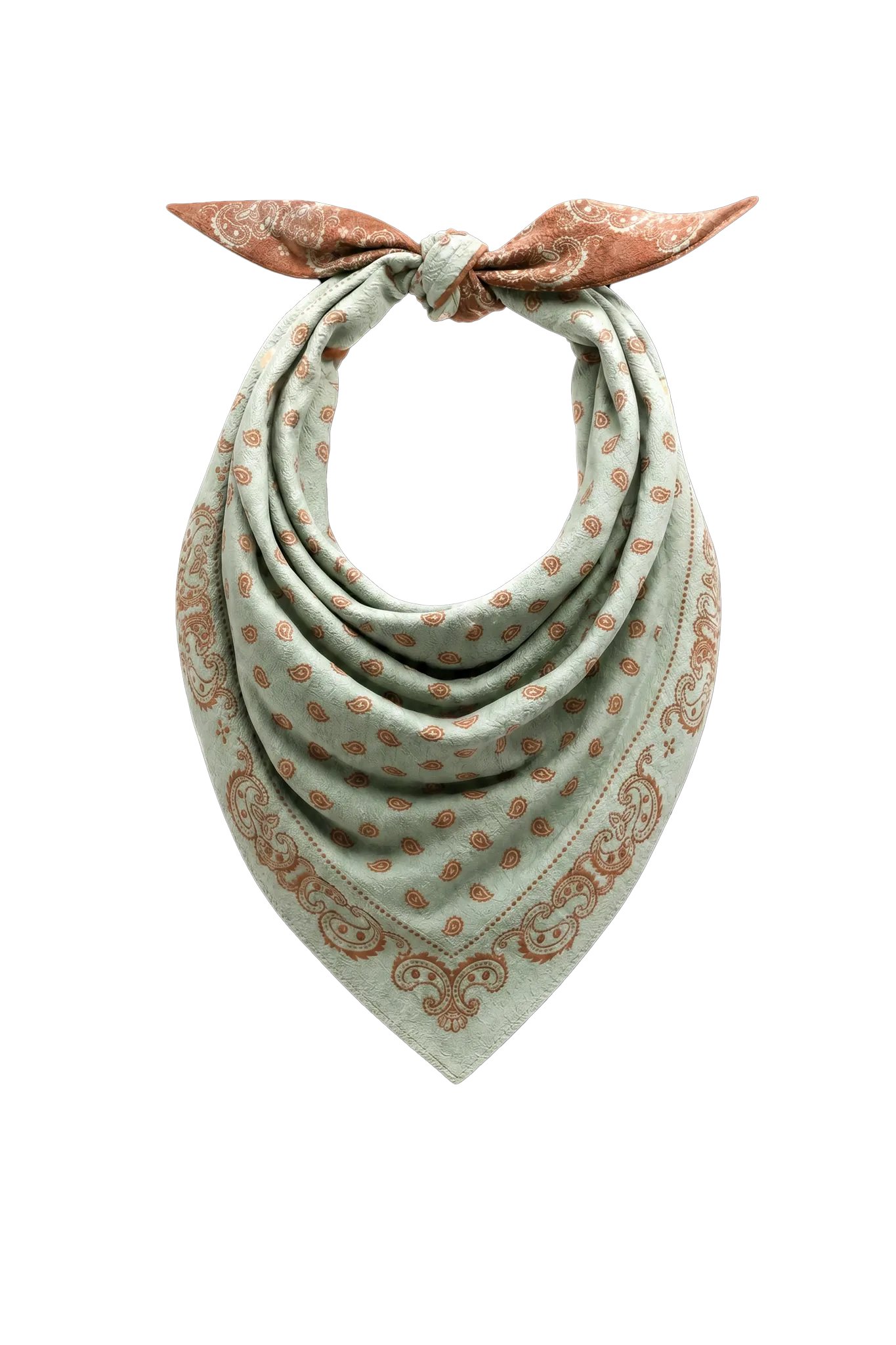 Schal The Wild Rag in Sage Brush/Burnt Sienna