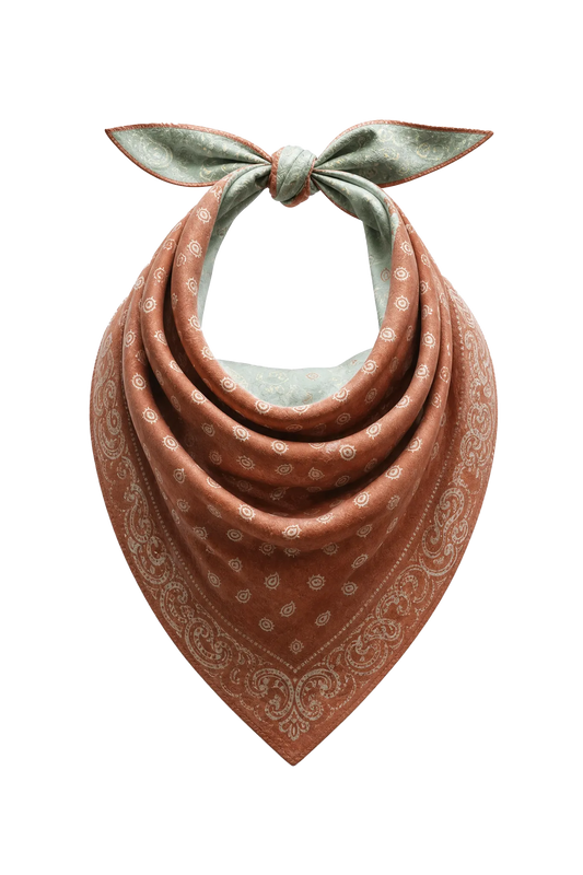 Schal The Wild Rag in Sage Brush/Burnt Sienna