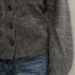 Cardigan Grizzly Sculpted in Charcoal