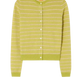 Cardigan Pebble Stripe Jane in Evoo Combo