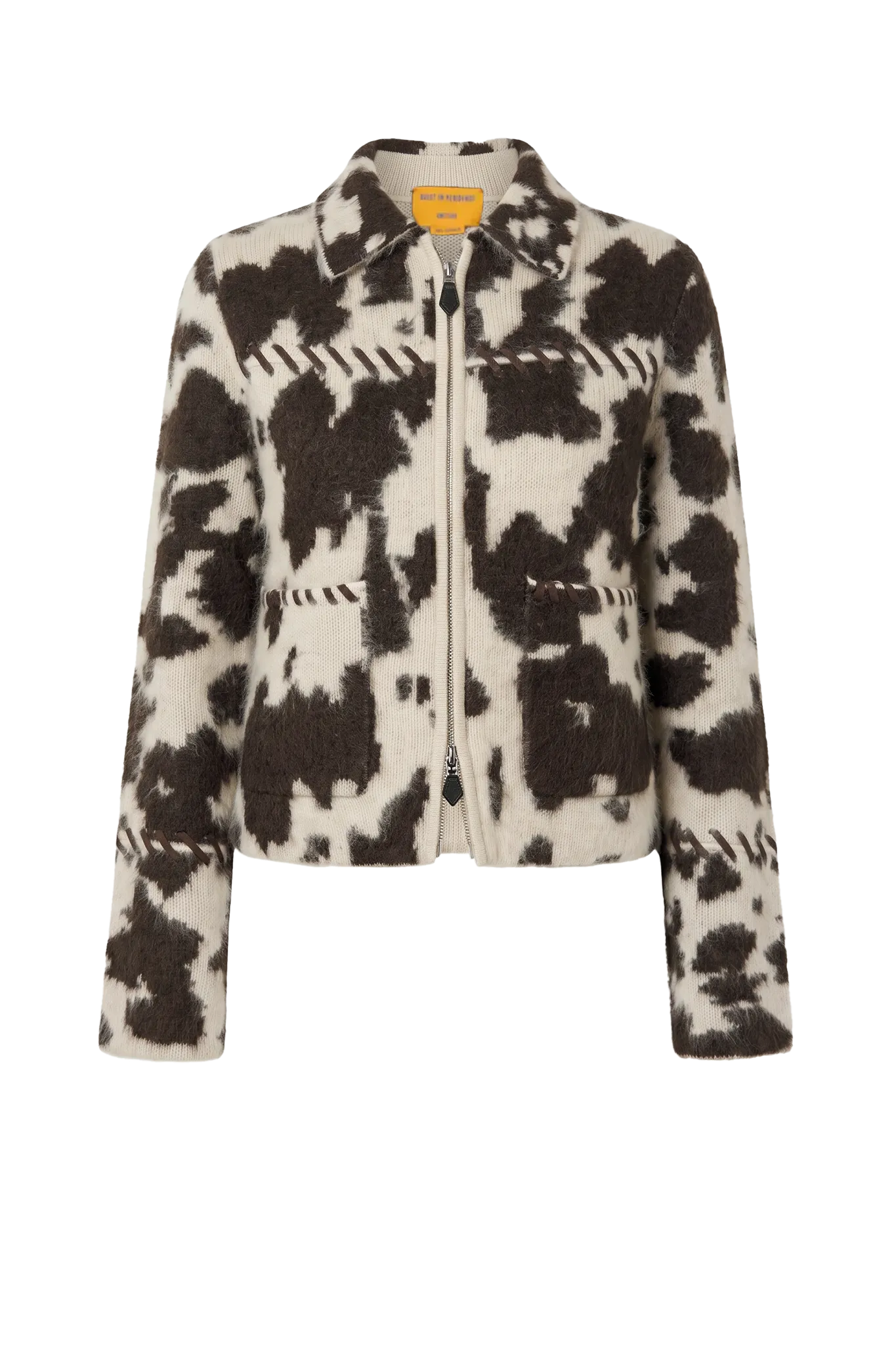 Jacke Grizzly Cowhide in Oatmeal/Burnt Cocoa