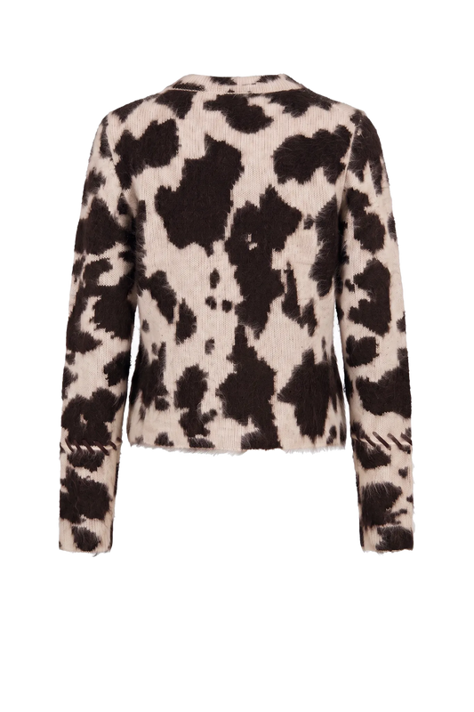 Jacke Grizzly Cowhide in Oatmeal/Burnt Cocoa