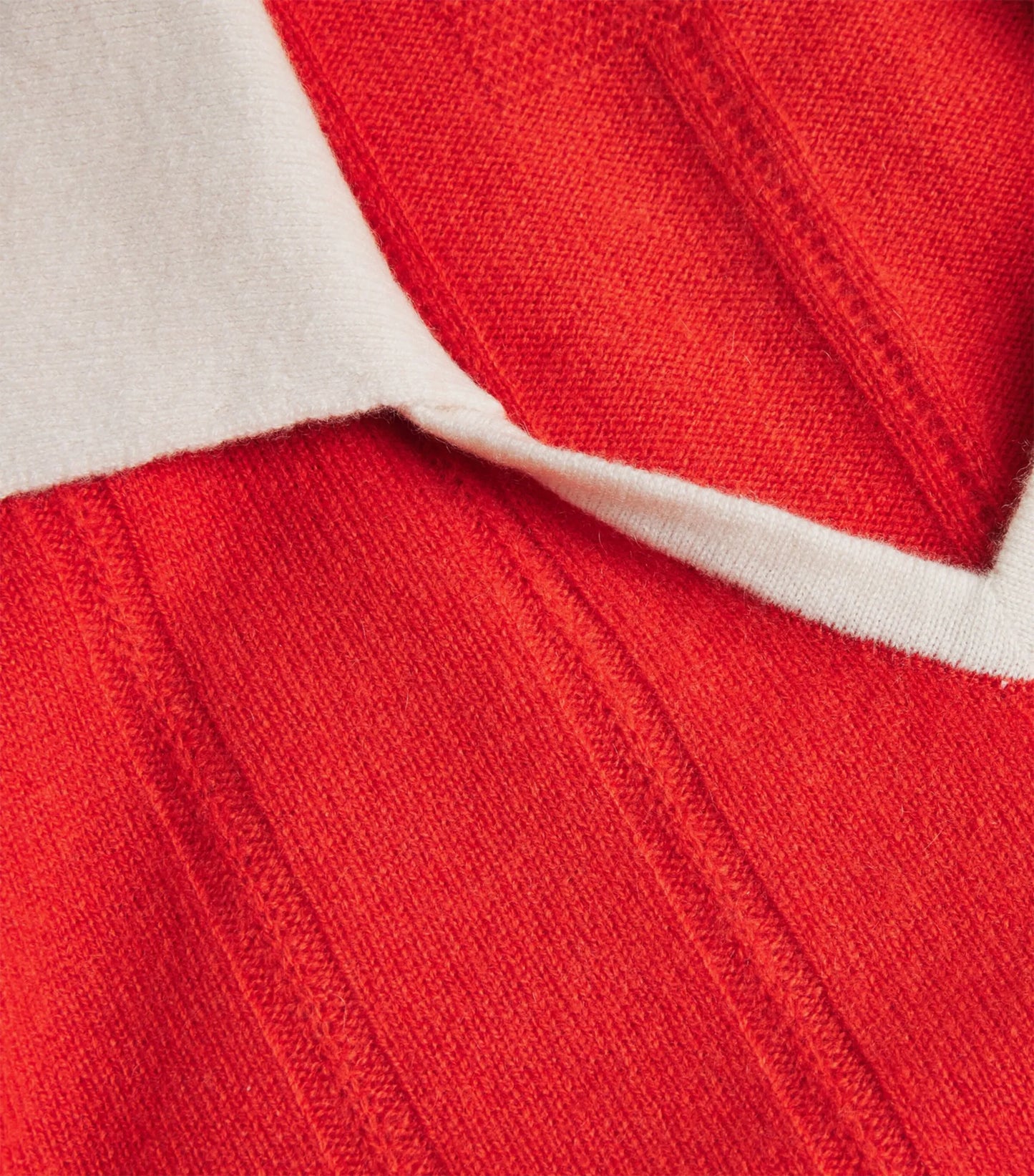 Polo Pele in Scarlet Cream