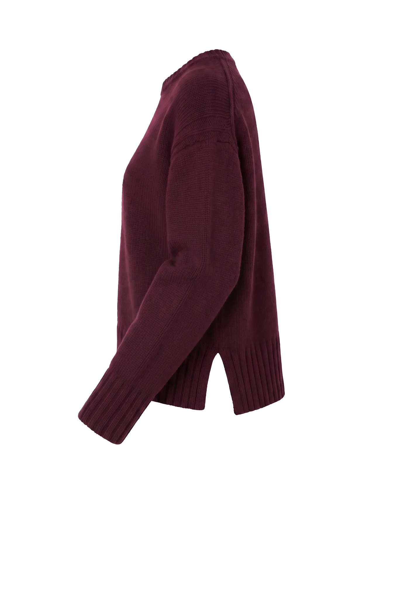 Pullover Cozy Crew in Fig