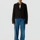Shirt Cropped Western in Burnt Cocoa