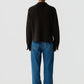 Shirt Cropped Western in Burnt Cocoa