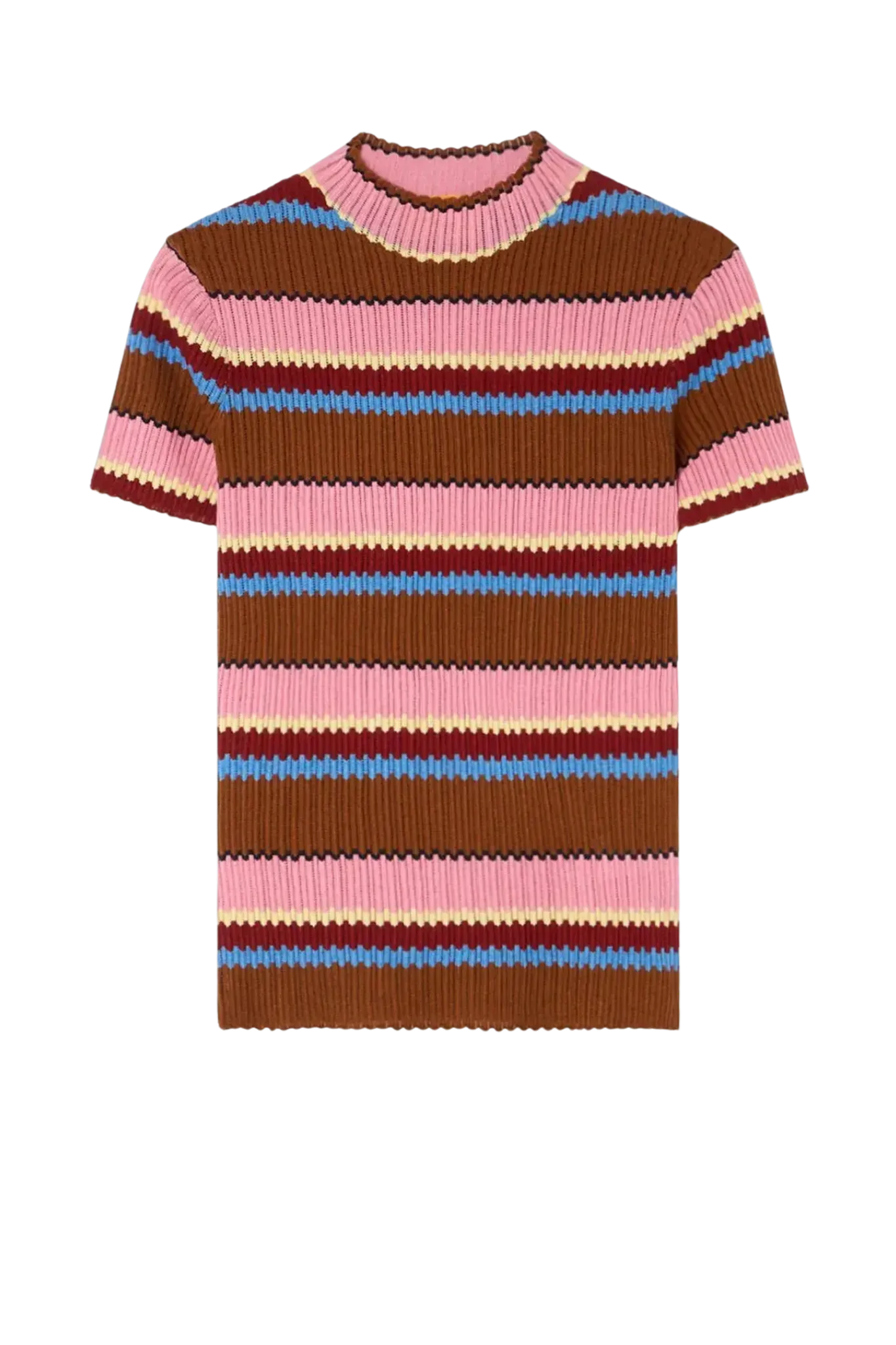 Shirt Palazzo in Burnt Sienna Combo