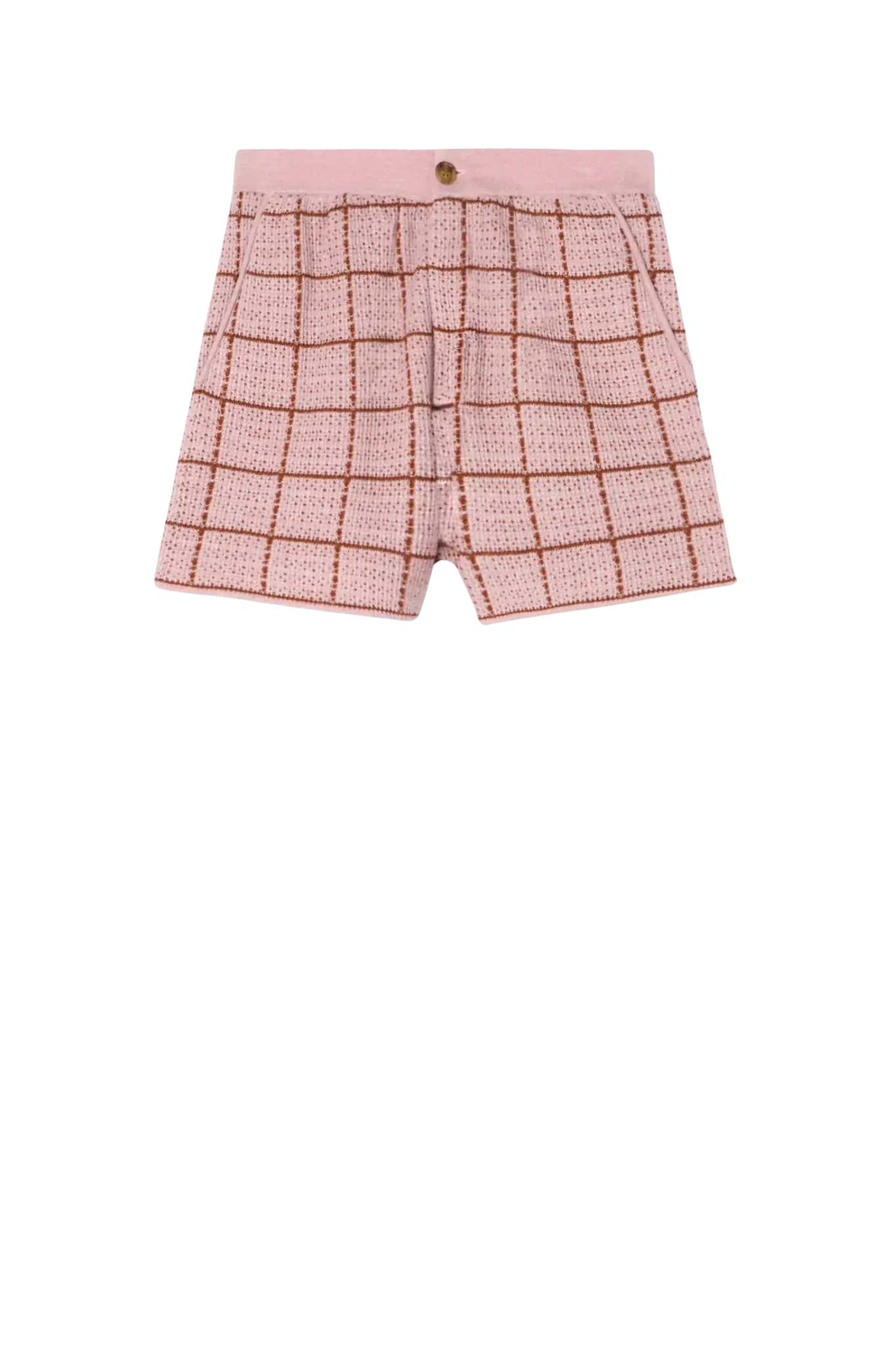 Shorts Plaid in Sprinkle Burnt Sienna