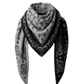 Cashmere Schal The Wild Rag in Black/Heather Grey