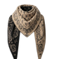 Cashmere Schal The Wild Rag in Burnt Cocoa/Dune