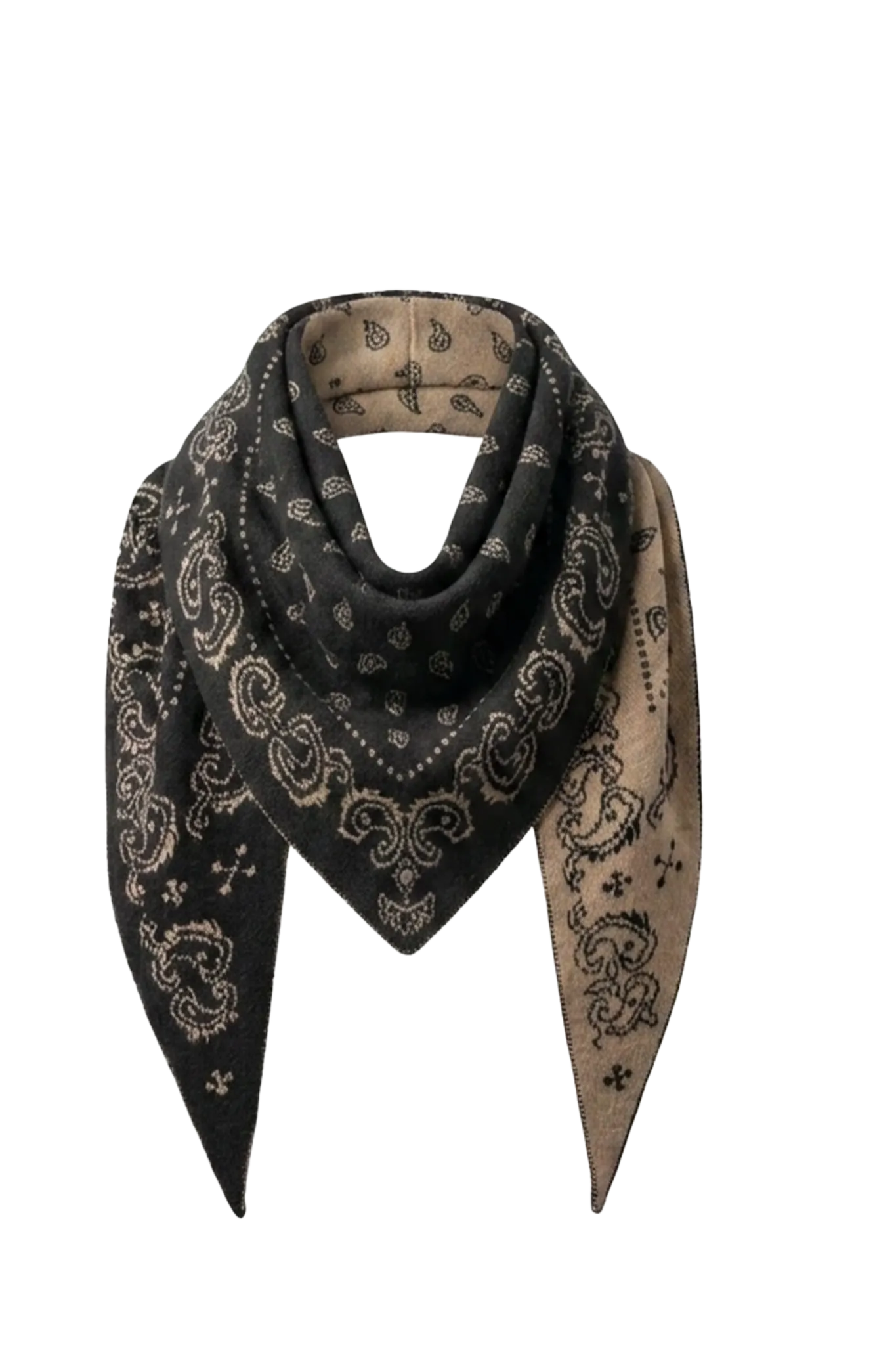 Cashmere Schal The Wild Rag in Burnt Cocoa/Dune