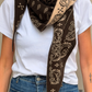 Cashmere Schal The Wild Rag in Burnt Cocoa/Dune