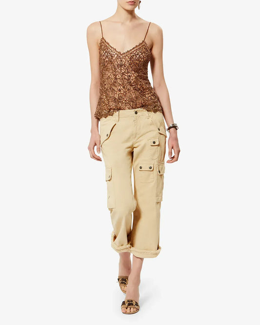 Hose Josine in Beige