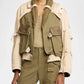 Jacke Julissa in Khaki